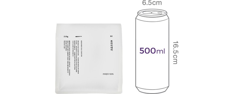 [센터커피] 프라이데이 블렌드 원두 210g