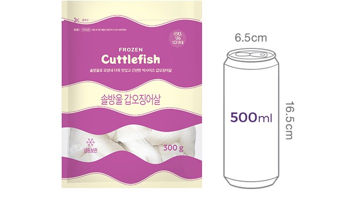 [Sea to Table] 솔방울 갑오징어살 300g (냉동)