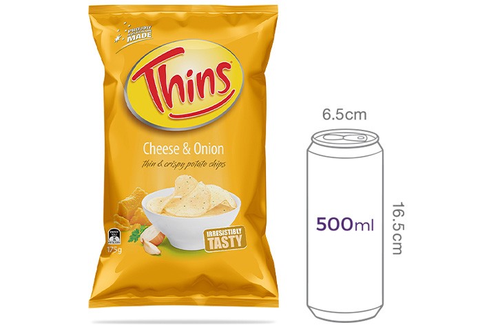 [씬] 감자칩 치즈&어니언 175g