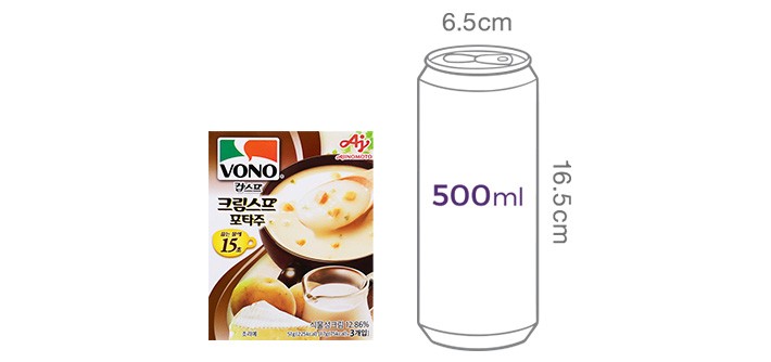 [보노] 크림스프포타주 3개입