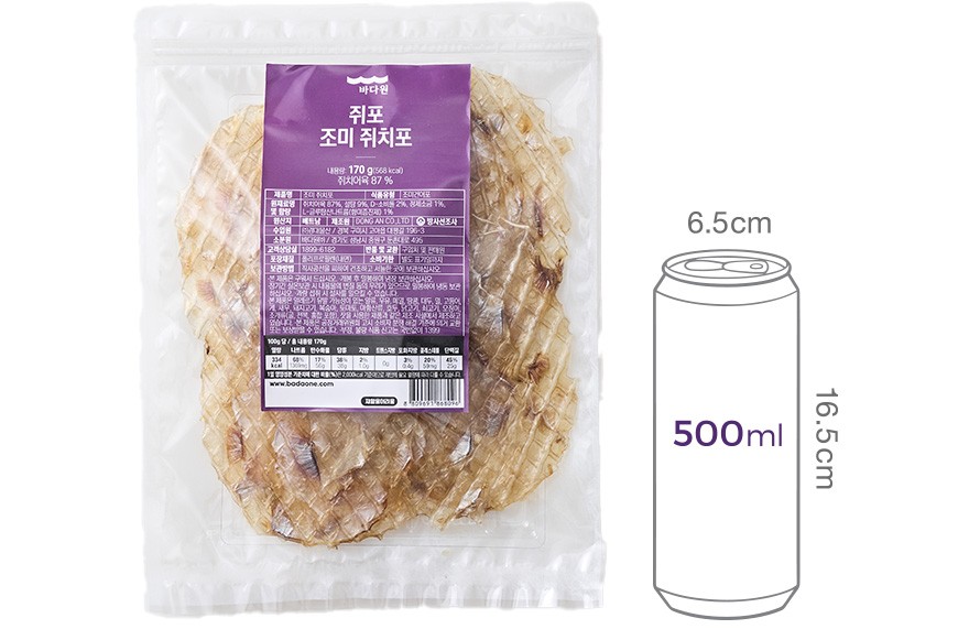 [바다원] 조미 쥐치포 170g