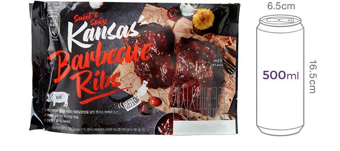 [존쿡델리미트] 캔사스 폭립 460g