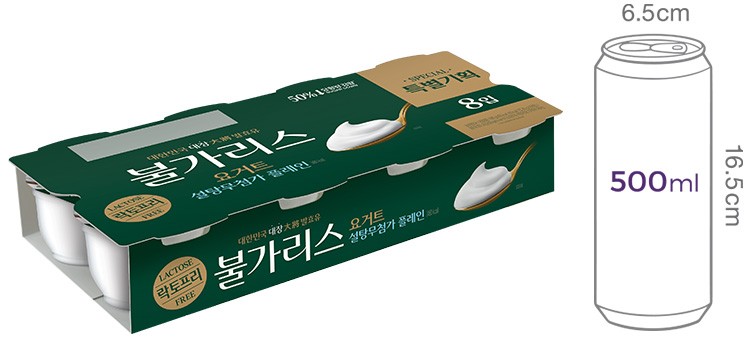 [남양유업] 락토프리 요거트 플레인 (85g X 8개)