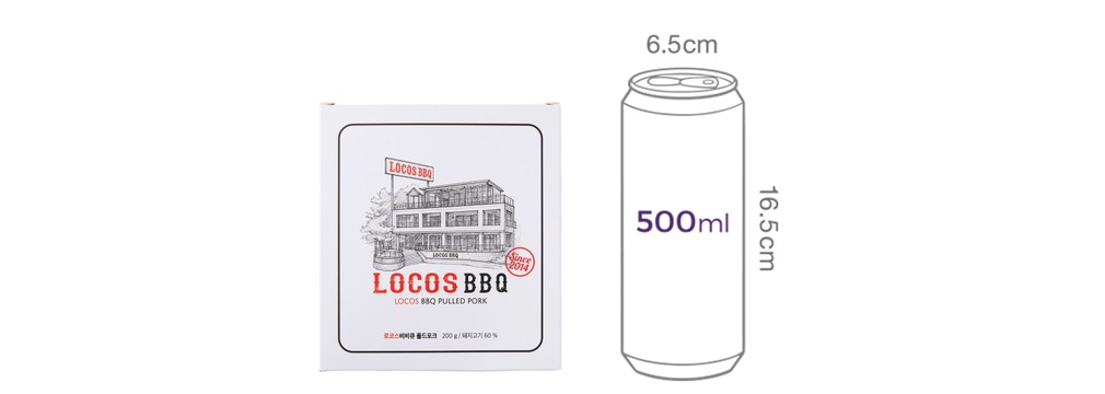 [로코스] 치폴레 풀드 포크 200g