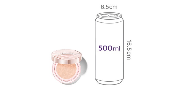 [랑콤] 스킨 이돌 세럼광 파인커버 쿠션 #P10