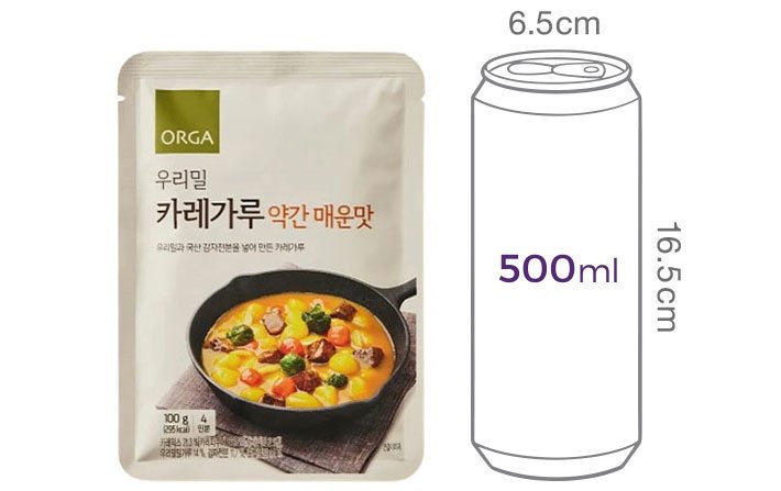 [올가] 우리밀 카레가루 약간매운맛 100g