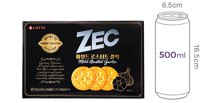 [롯데] 제크 마일드 로스티드 갈릭 300g