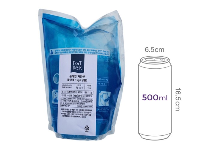 [포트'럭] 강원도 머구리가 채취한 자연산 꽃멍게 1kg (생물)