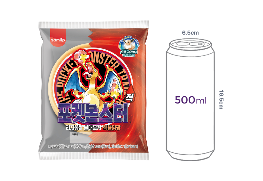 [삼립] 리자몽의 불대문자 핵불닭팡 90g