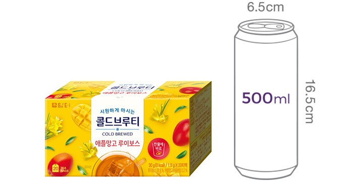 [담터] 애플망고 루이보스 (1.5g X 20개입)