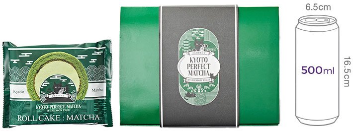 [교토퍼펙트말차] 말차롤 케이크 세트(3개입)
