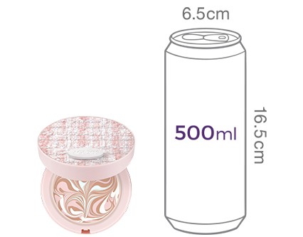 [에이지투웨니스] 에센스 커버 팩트 플로라(블루밍 트위드 에디션) 23호