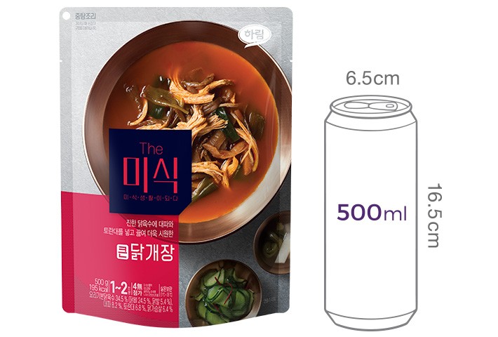 [하림 The미식] 큰 닭개장 500g