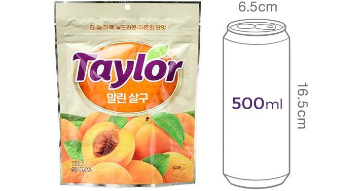 [테일러] 말린 살구 170g