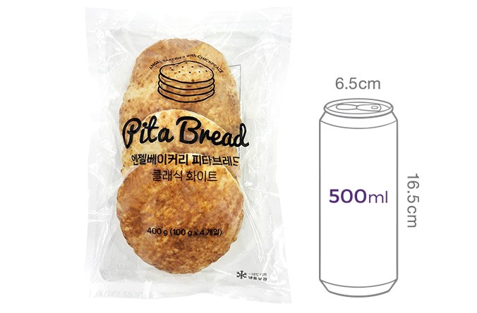 [엔젤베이커리] 클래식 피타브레드 400g