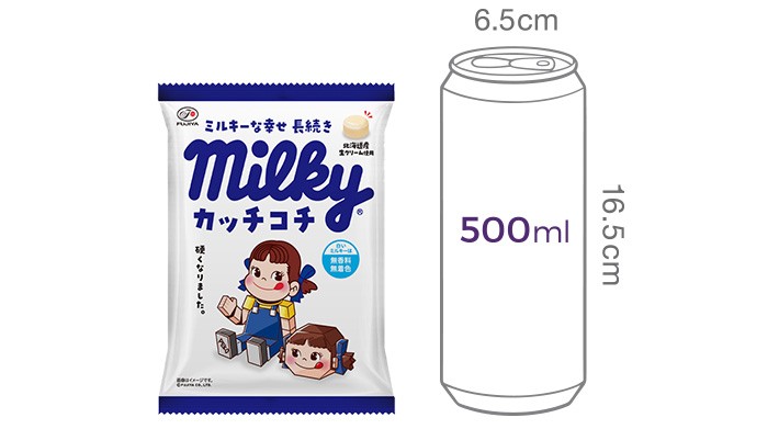 [후지야] 밀키 하드캔디 67.2g