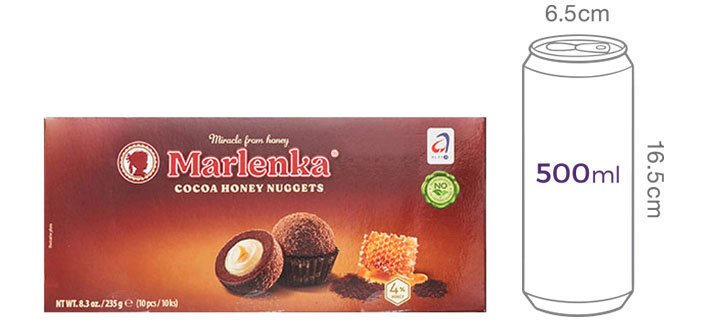 [말렌카] 코코아 허니볼 (10개입)