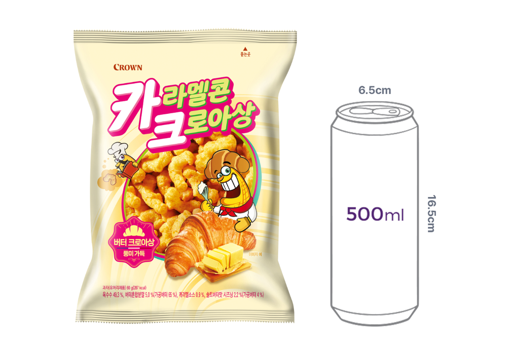 [크라운] 카라멜콘 크로아상 60g