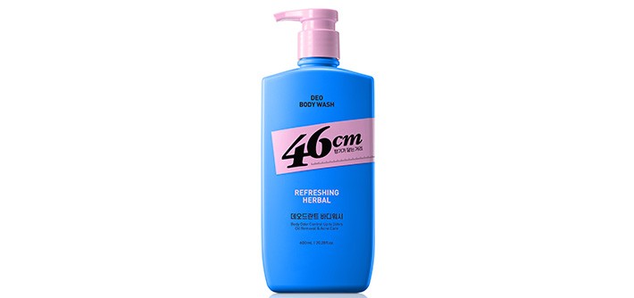 [온더바디] 46cm 체취솔루션 데오드란트 약산성 바디워시 600ml 허벌향