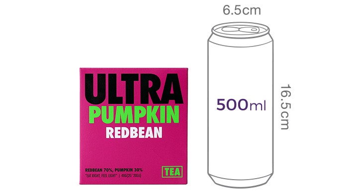 [울트라잇츠] 울트라 펌킨티 호박팥차 (2g X 20개입)