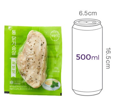 [탄단지] 통 닭가슴살 허브맛 (1개입)