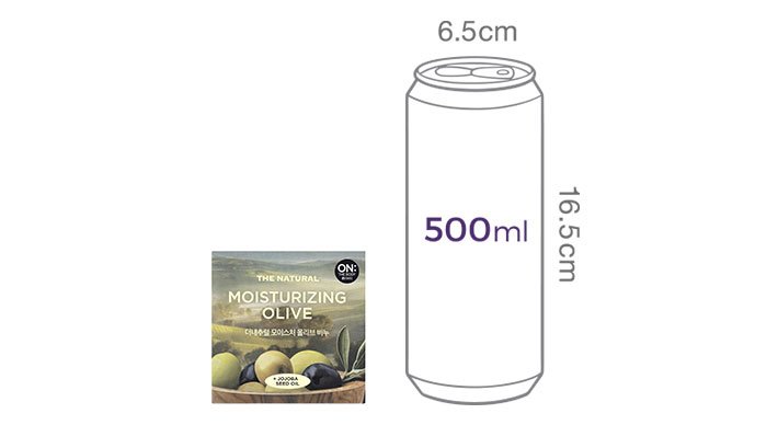 [온더바디] 더내추럴 올리브 비누 90g 4입