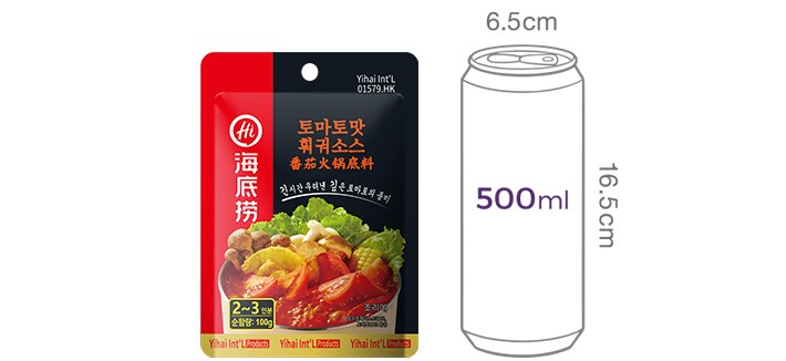 [하이디라오] 훠궈소스100g (토마토맛 탕용)