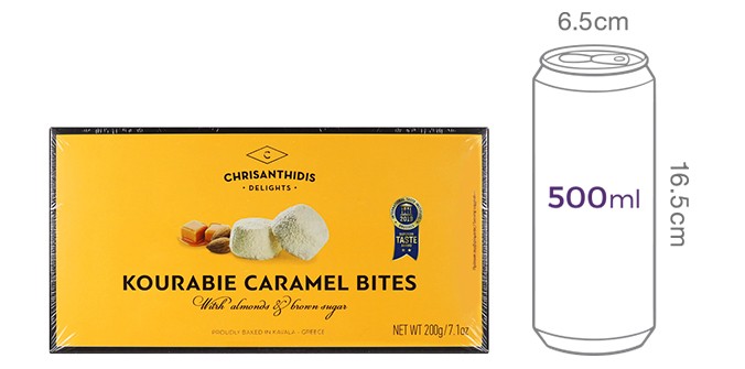 [쿠라비에] 화이트 스노우 쿠키 카라멜 & 아몬드 200g