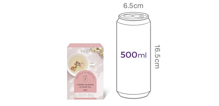 [꽃을담다] 벚꽃 꽃송이차 10g