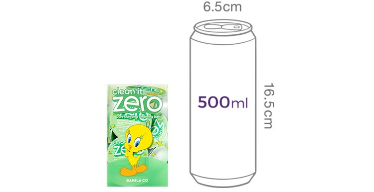 [바닐라코] 클린 잇 제로 포어 클렌징밤 트래블키트 트위티 에디션 4개 SET (3mL*16EA*4)