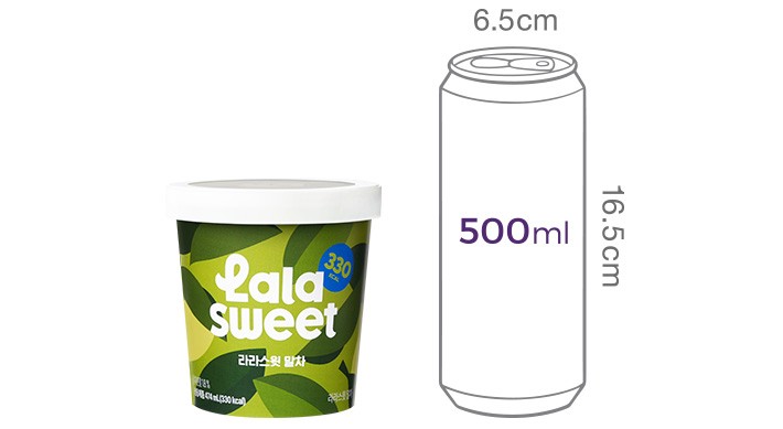 [라라스윗] 말차 아이스크림 474mL 