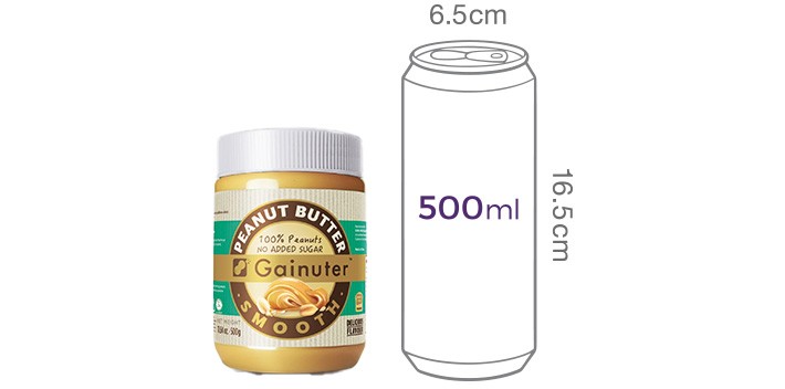 [제이넛터] 100% 땅콩버터 (스무스) 500g