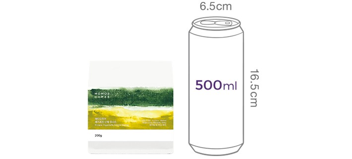 [모모스] 싱글오리진 원두 200g (에티오피아 예가체프 반코첼체)