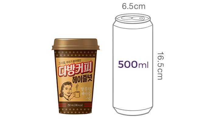 [소와나무] 다방커피 헤이즐넛 250mL