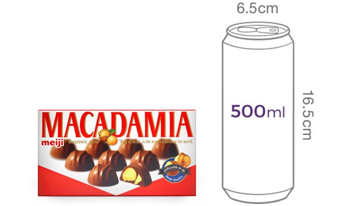 [메이지] 마카다미아 초콜릿 64g