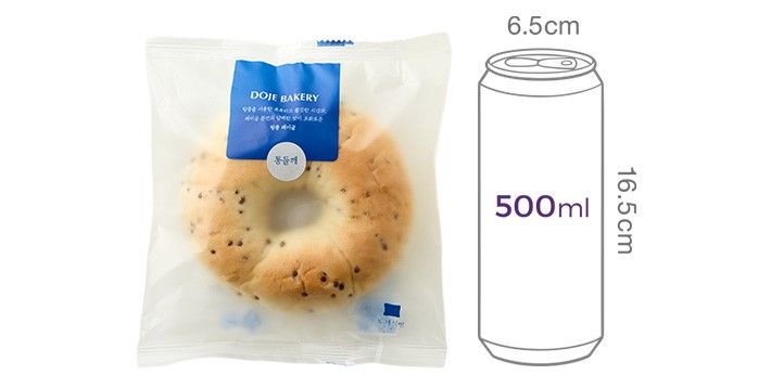 [도제식빵] 통들깨 베이글 100g