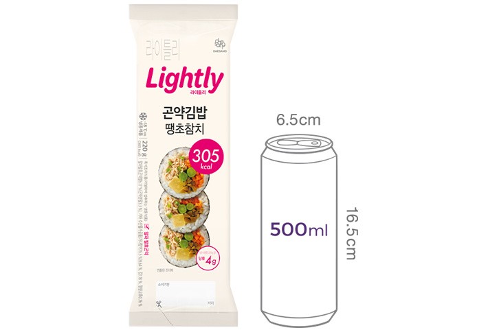 [라이틀리] 곤약김밥 땡초참치