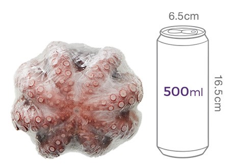 [포트'럭] 국산 데친 돌문어 1마리 700g-850g (대, 냉동)