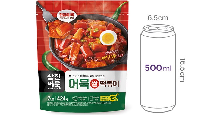 [삼진어묵] 어묵많이 쌀 떡볶이