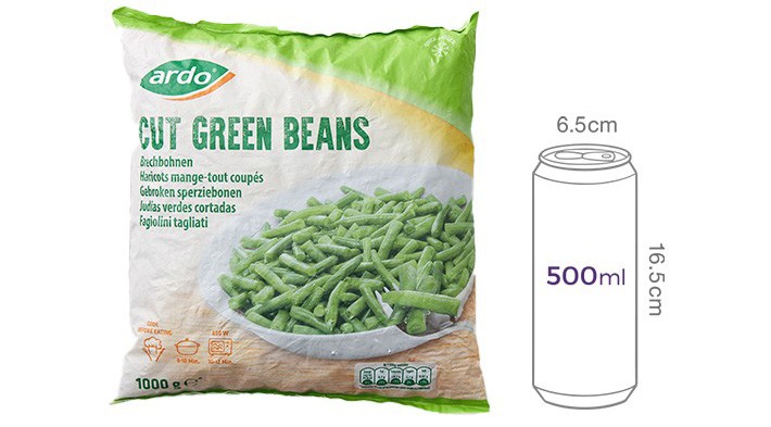 [ardo] 냉동 컷그린빈 1kg