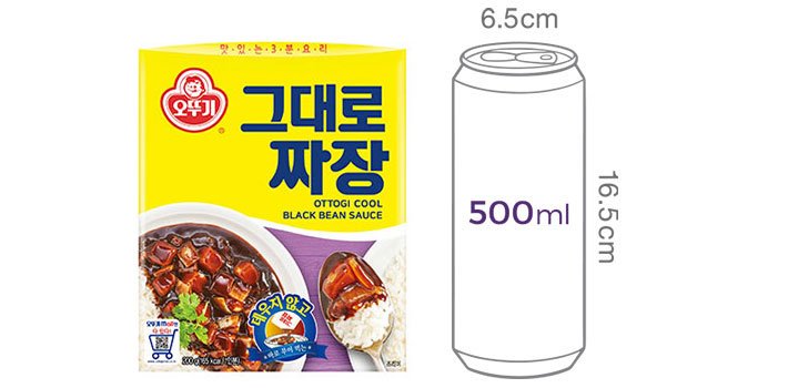 [오뚜기] 그대로짜장 200g