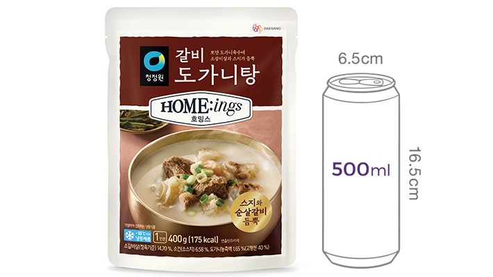[호밍스] 갈비도가니탕 400g