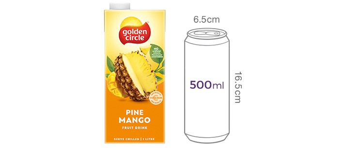 [골든서클] 파인애플 망고 주스 1L