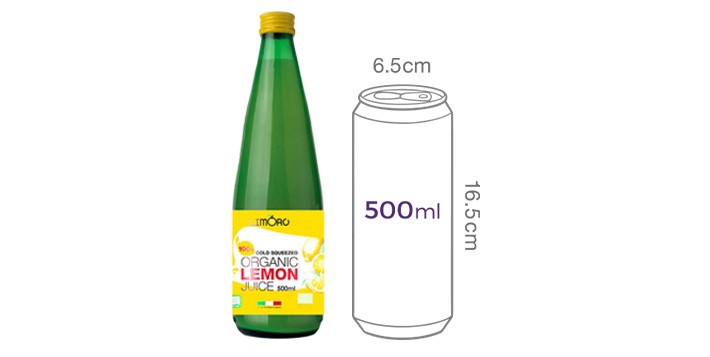 [리모로] 100% 유기농 레몬착즙 주스 500ml