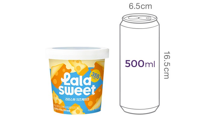 [라라스윗] 치즈케이크 아이스크림 474mL