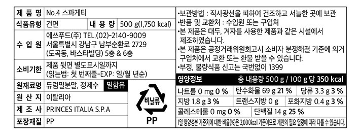 [델베르데] 스파게티