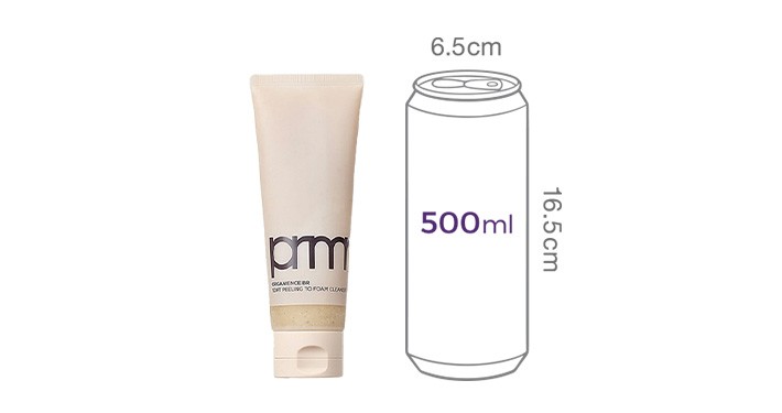 [프리메라] 오가니언스 BR 소프트 필링 투 폼 클렌저 120ml