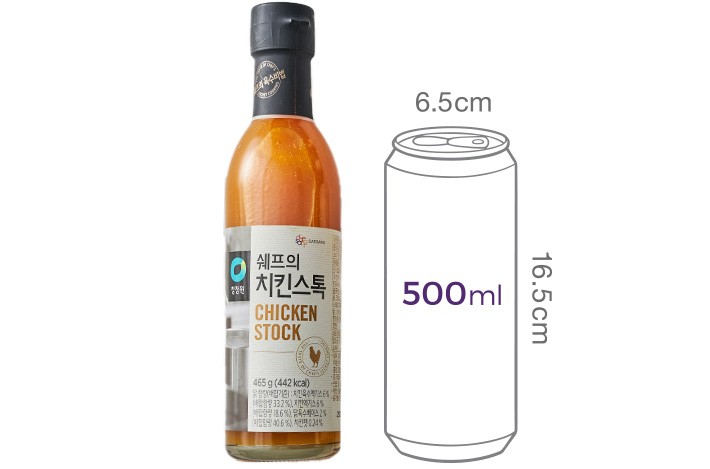 [청정원] 쉐프의 치킨스톡 465g