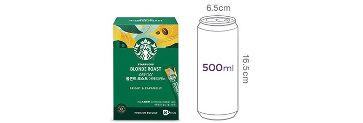 [스타벅스] 블론드로스트 스틱형 50개입