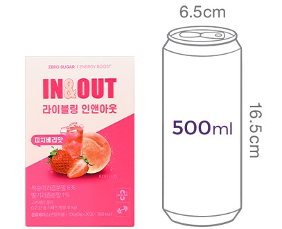 [라이블링] 인앤아웃 피치베리 30포